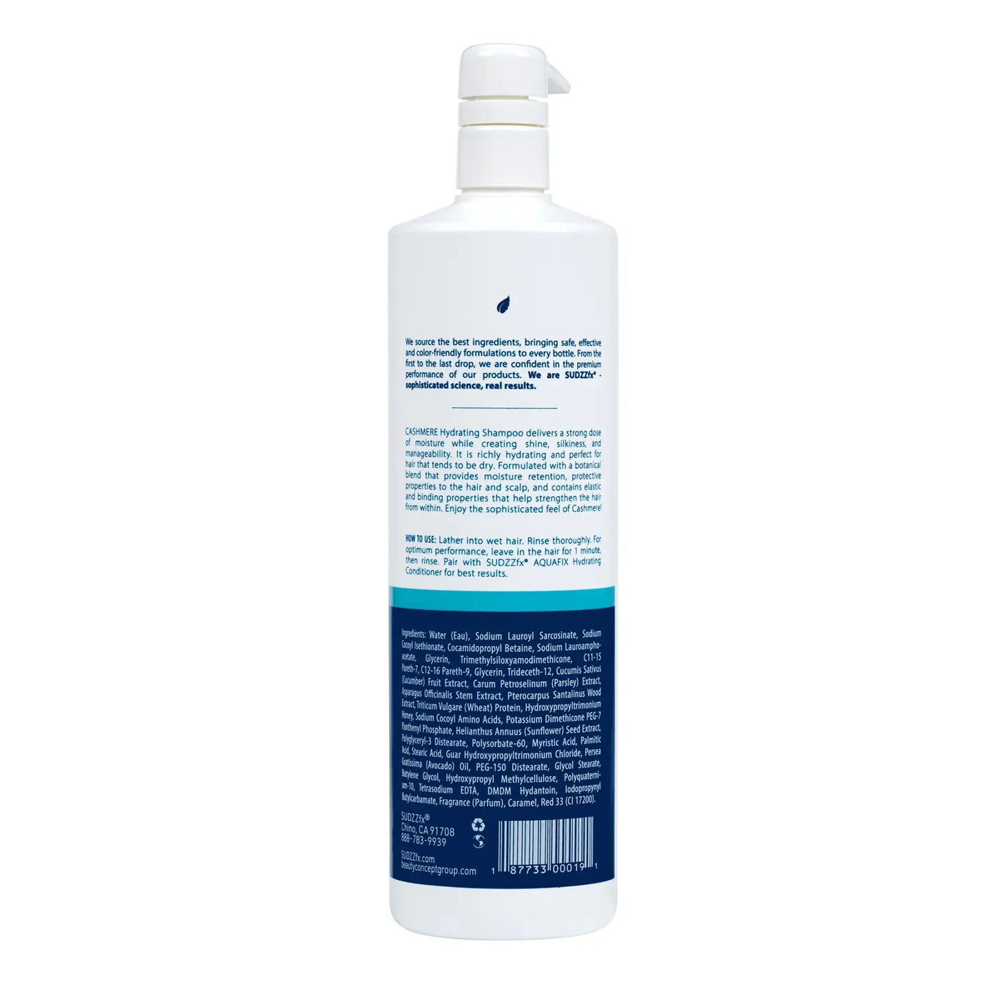 SUDZZ CASHMERE Hydrating Shampoo