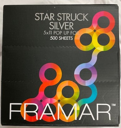 FRAMAR Star Struck Silver 5X11" Pop Ups - 500 Sheets