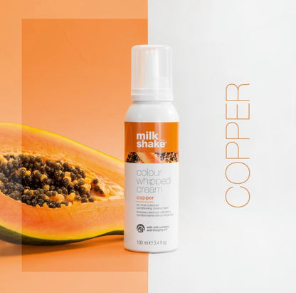 Milk_Shake Colored Whipped Cream