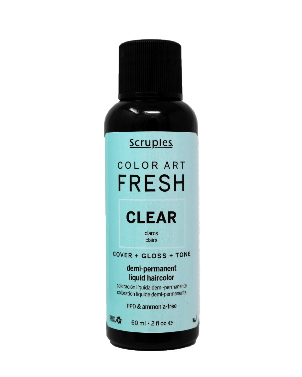SCRUPLES Color Art Fresh Demi-Permanent Liquid Color - Clear