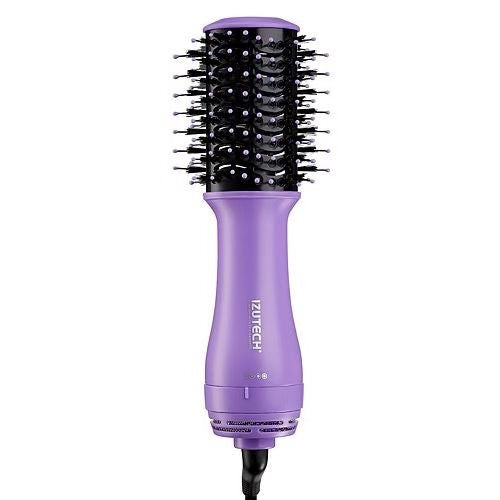 IZUTECH TORO 2-in-1 Portable Hair Dryer with Volumizing Brush - Iris Purple