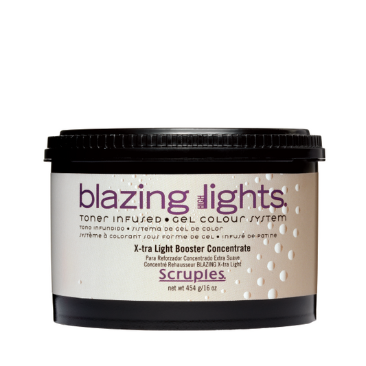 SCRUPLES Blazing Highlights Toner Infused Gel Color System - X-tra Light Booster Concentrate