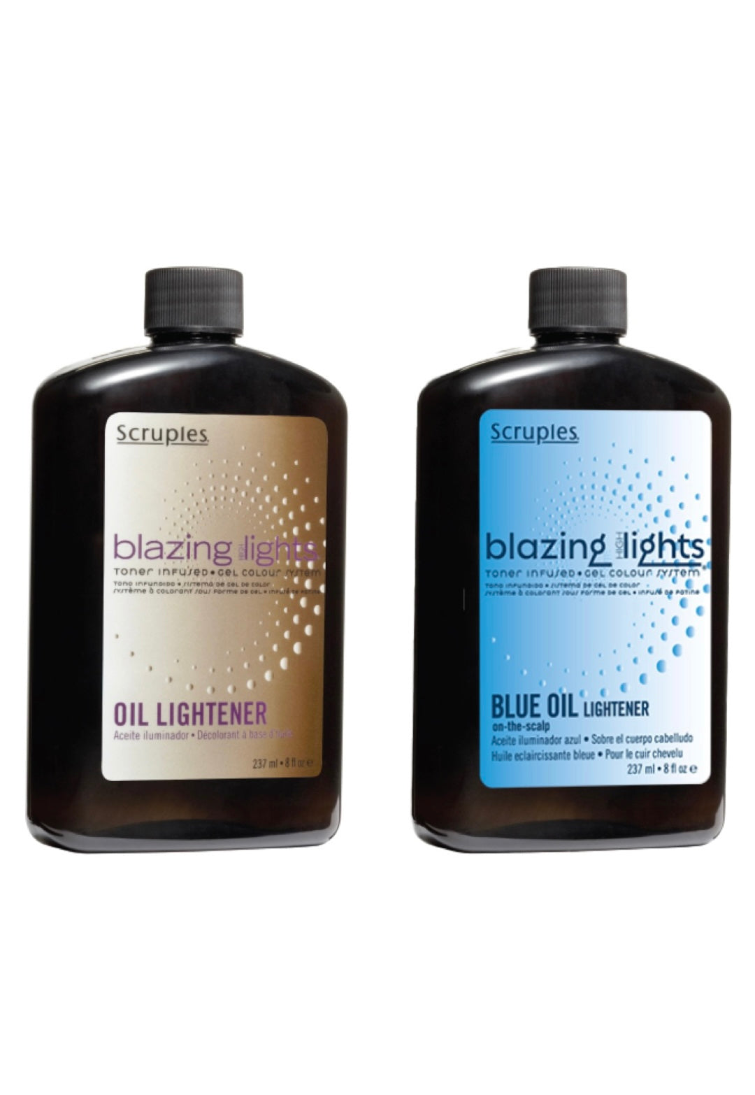 SCRUPLES Blazing Highlights Toner Infused Gel Color System - Oil Lighteners