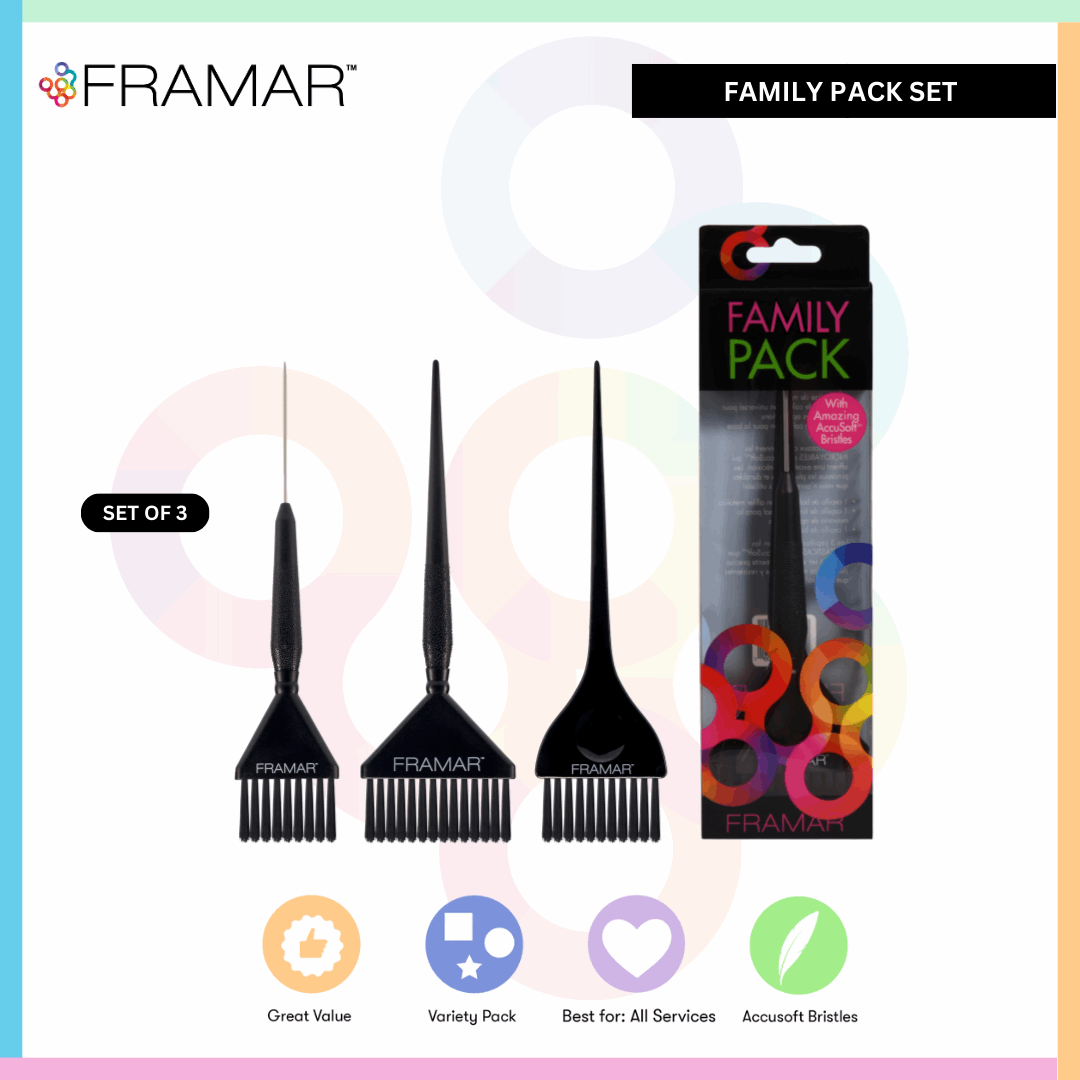 FRAMAR Family Pack Brush Set