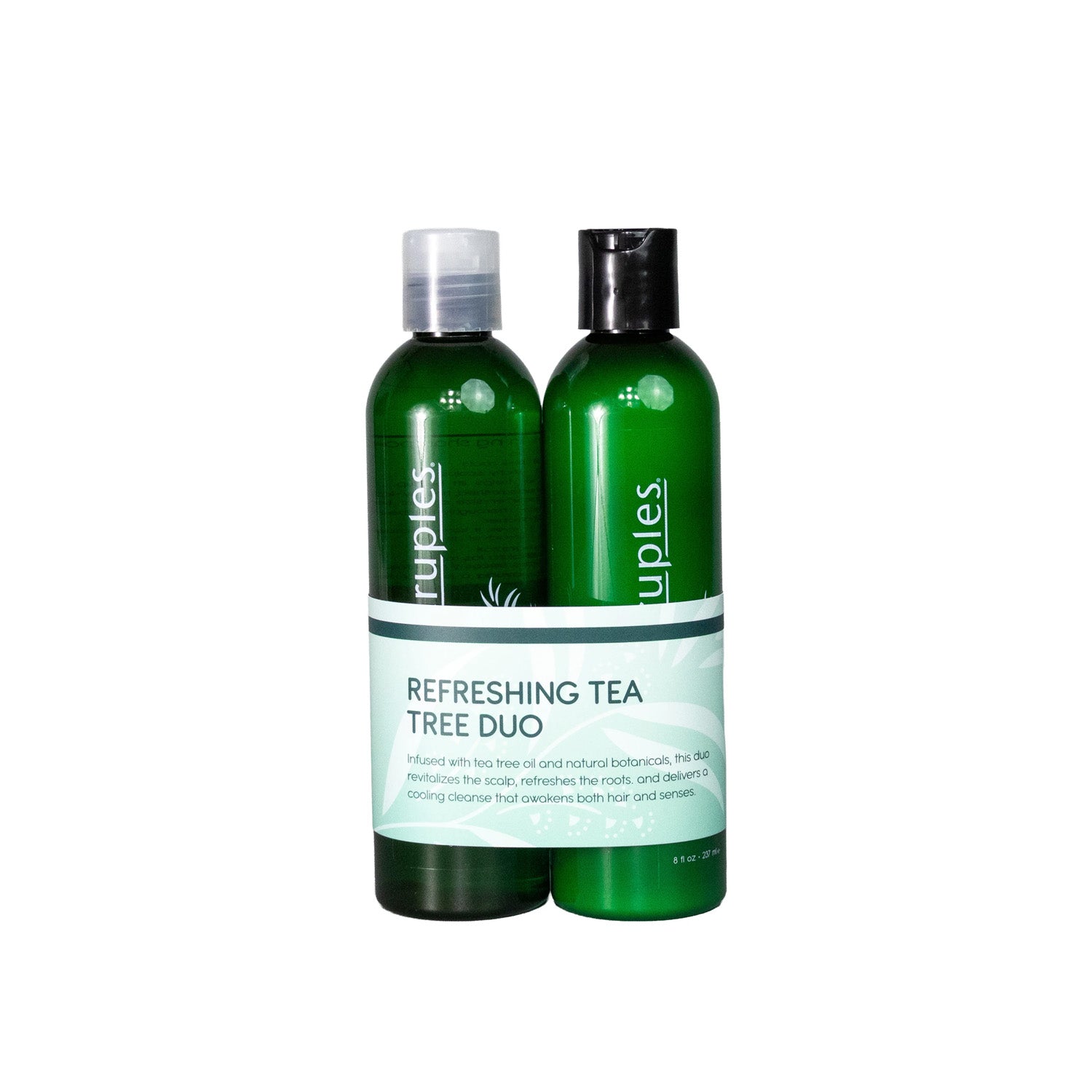 SCRUPLES Tea Tree Hair Replenishing Liter Duo
