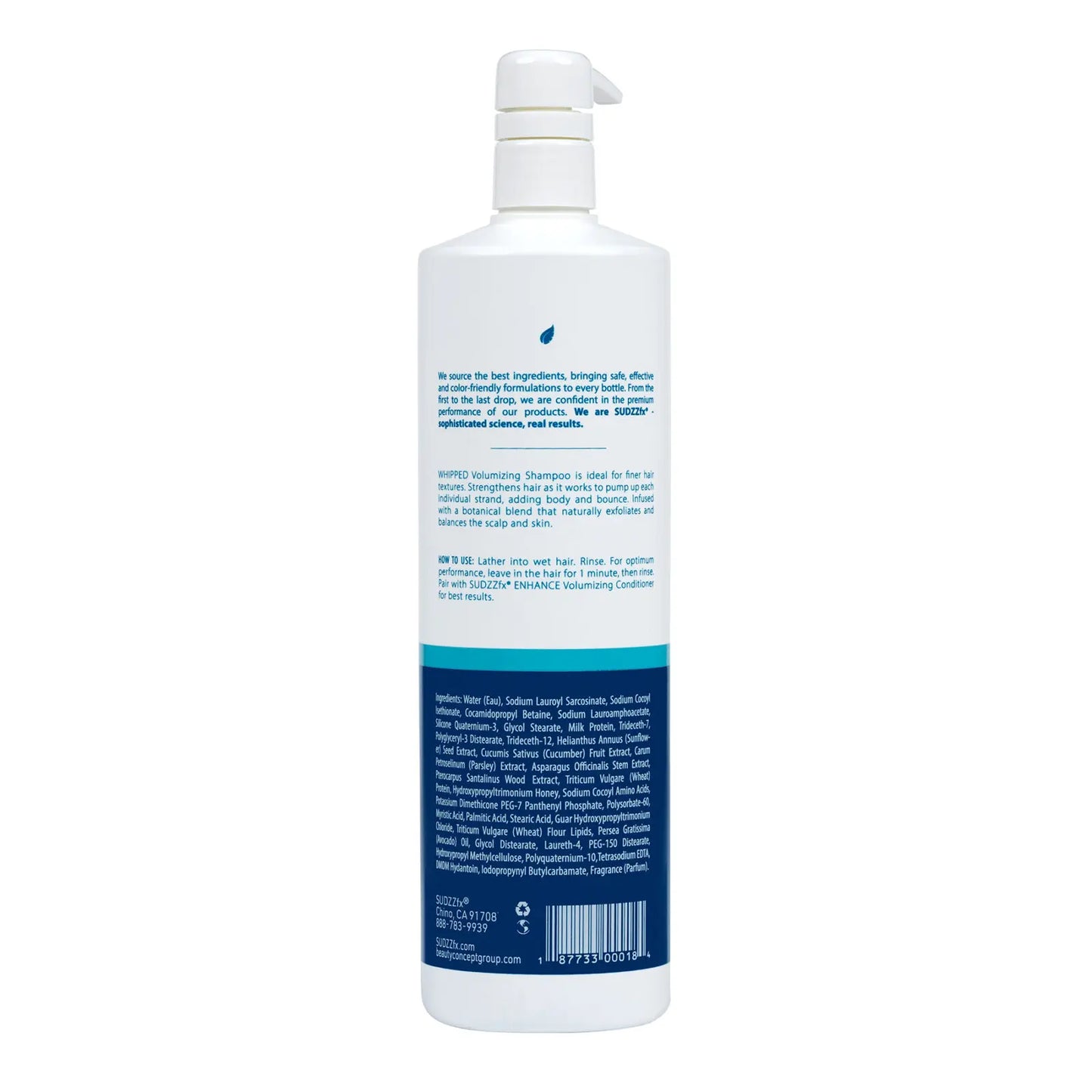 SUDZZ WHIPPED Volumizing Shampoo