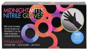 FRAMAR Midnight Mitts Nitrile Gloves
